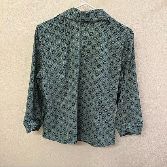 Tangents Long Sleeve Blouse - Picture 4 of 5